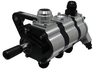 Moroso 22363 3 Stage Dry Sump Oil Pump w/Fuel Pump Drive - Tri-Lobe - Left Side