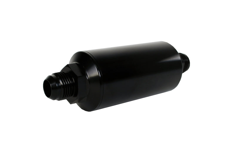 Aeromotive  12387 In-Line Filter - (AN -10 Male) 10 Micron Fabric Element Bright
