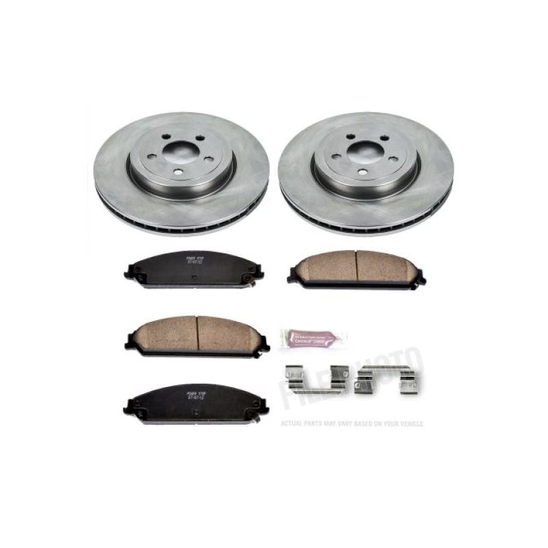 PowerStop KOE2560 fits Chrysler 05-19 300 Front Autospecialty Brake Kit