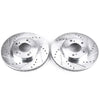 PowerStop fits Acura 97-98 Integra Front Evolution Drilled & Slotted Rotors -