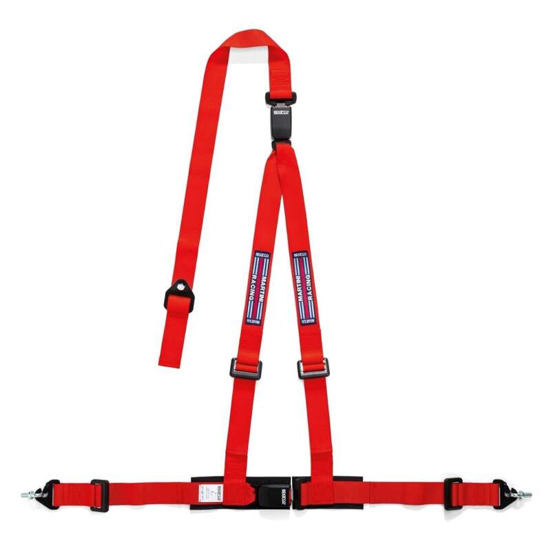 SPARCO 04608DF1MRRS Belt 3Punti Martini-Racing Red