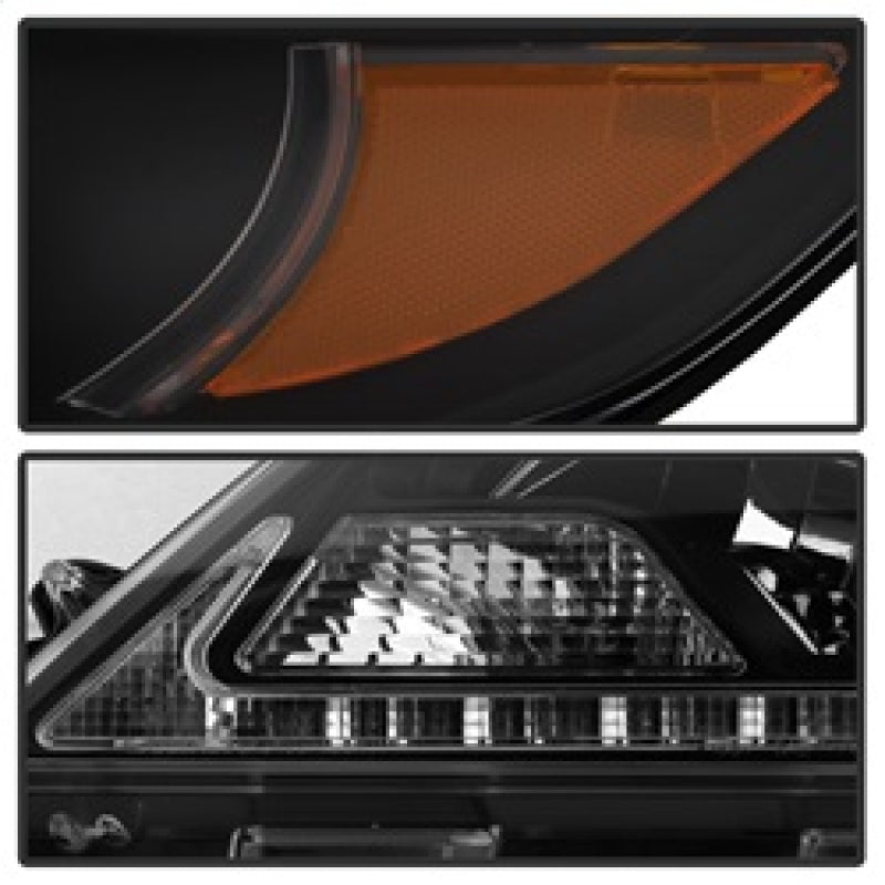 Spyder 5083982 fits Toyota 11-20 Sienna 2014 Projector Headlights - DRL LED - B