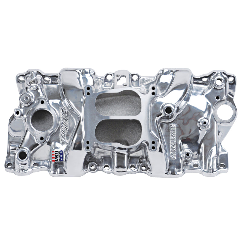 Edelbrock 21041 Performer 87-95 Polished Manifold