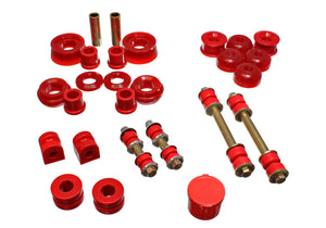 Energy Suspension 5.18111R 00-05 fits Dodge Neon FWD Red Hyper-flex Master Bushing Set