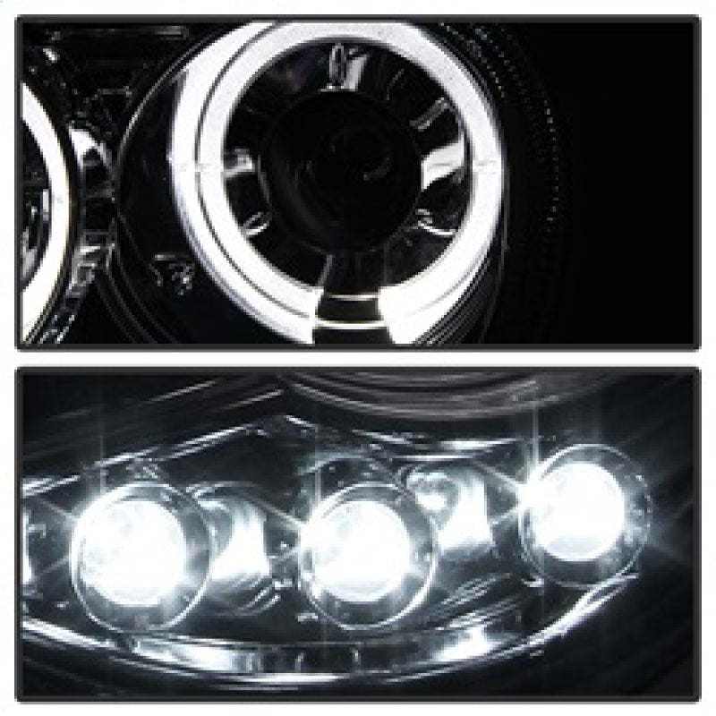 Spyder 5009142 fits Chrysler 05-10 300C Projector Headlights LED Halo LED Chrm