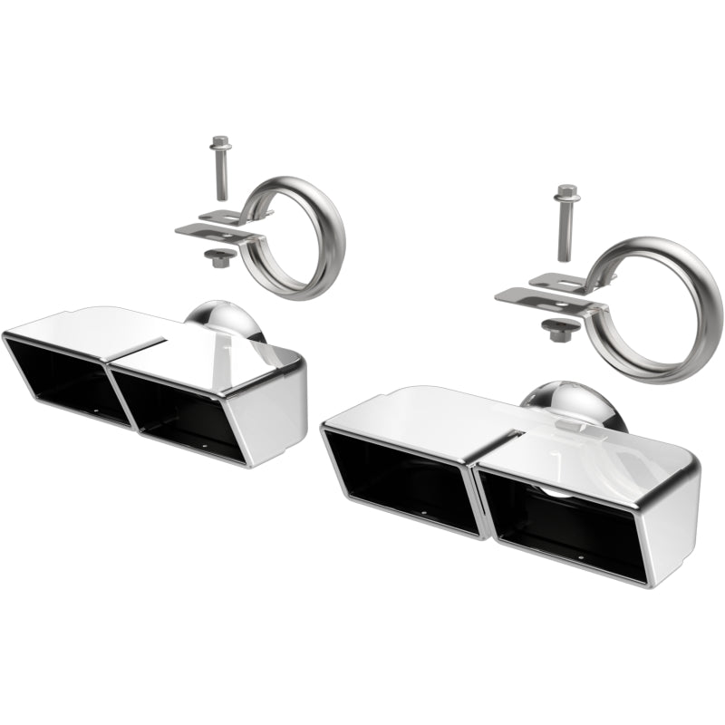 MagnaFlow 35221 Tip 1-Set Quad Square