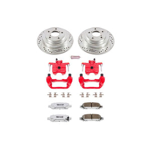 PowerStop fits Subaru Forester Rear Z26 Street Warrior Brake Kit w/Calipers