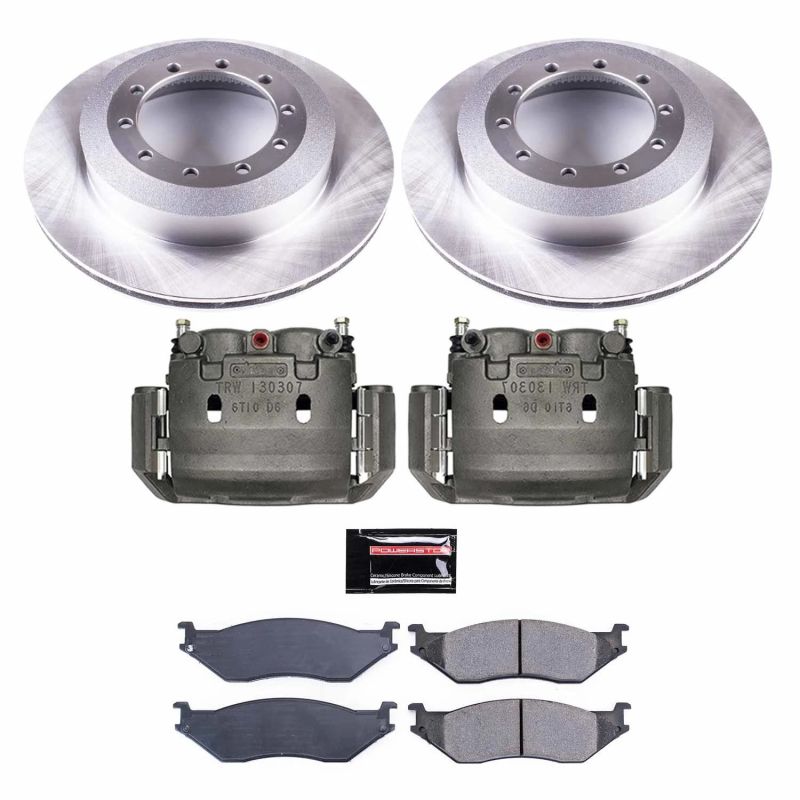 Power Stop KCOE6410 02 fits Ford F-550 Super Duty Rear Autospecialty Kit w/Cals