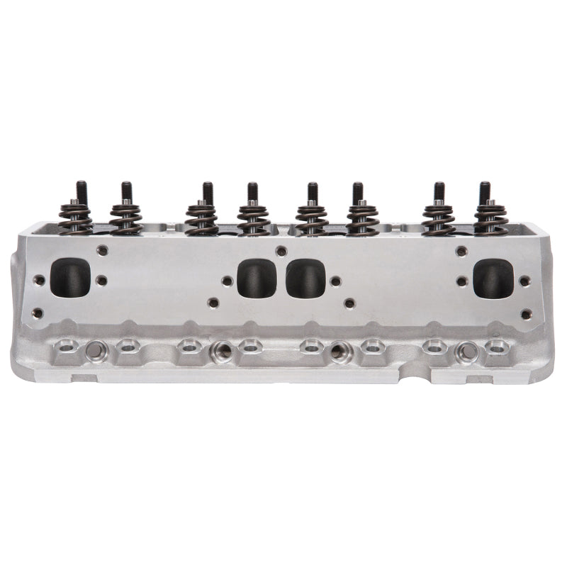 Edelbrock 61255 Cylinder Head Victor Jr fits SBC 23 Deg 220cc Complete for Hydraulic Roller Cam