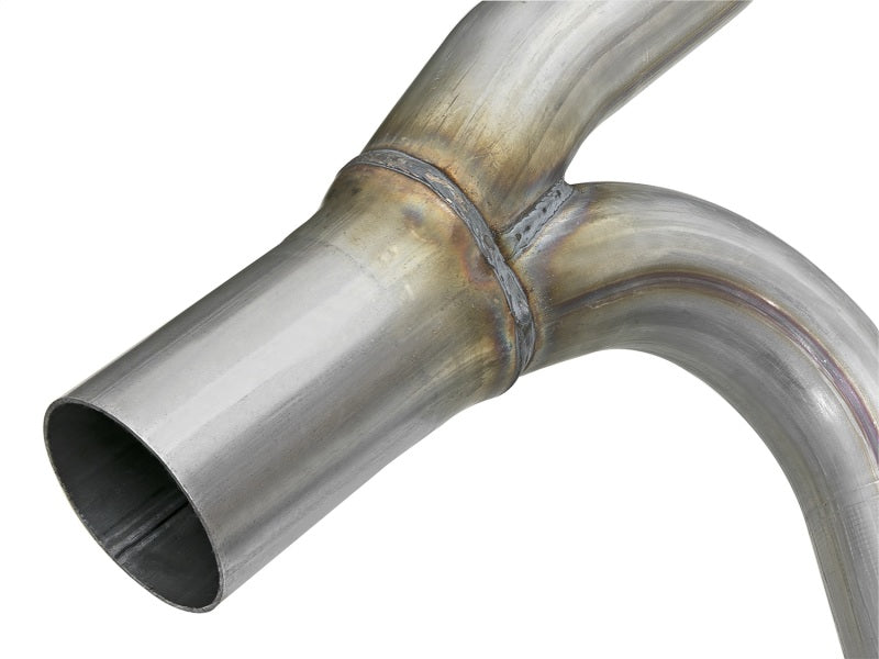 AFE 48-46207-PK Twisted Steel Y-Pipe w/ Loop Relocation Pipe 12-18 fits Jeep Wr