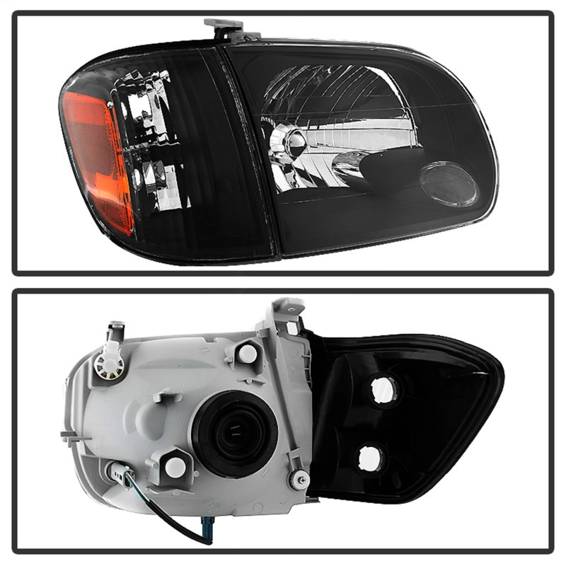 9034336 Xtune fits Toyota 05-06 Tundra Double Cab OEM Style Headlights & Corne