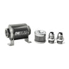 DeatschWerks 8-03-070-100K-10 Stainless Steel 10AN 100 Micron Universal Inline Fuel Filter Housing Kit (70mm)