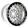 Weld  778B-30915 Tuner Import Drag 13x9 / 4x100mm BP / 5in. BS Black Wheel CTR