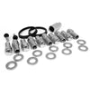 Race Star 601-1432-10 14mmx1.5 1.38in. Shank W/ 7/8in. Head fits Dodge ChargerClosed End Lug Kit - 10 PK