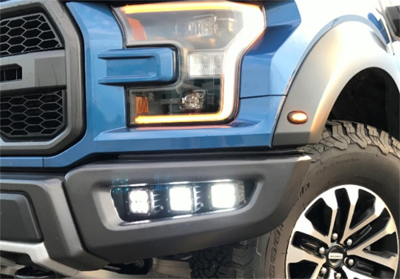 fits Ford 17-20 Racing M-15200-RFL 2020 F-150 Raptor Off-Road LED Fog Light KIT