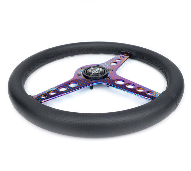 NRG ST-034MC-PR ST-034MC-PR Light Weight Gaming Steering Wheel - Driftz 350mm 3