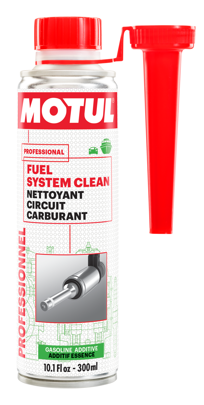 Motul 109543 300ml Fuel System Clean Auto Additive