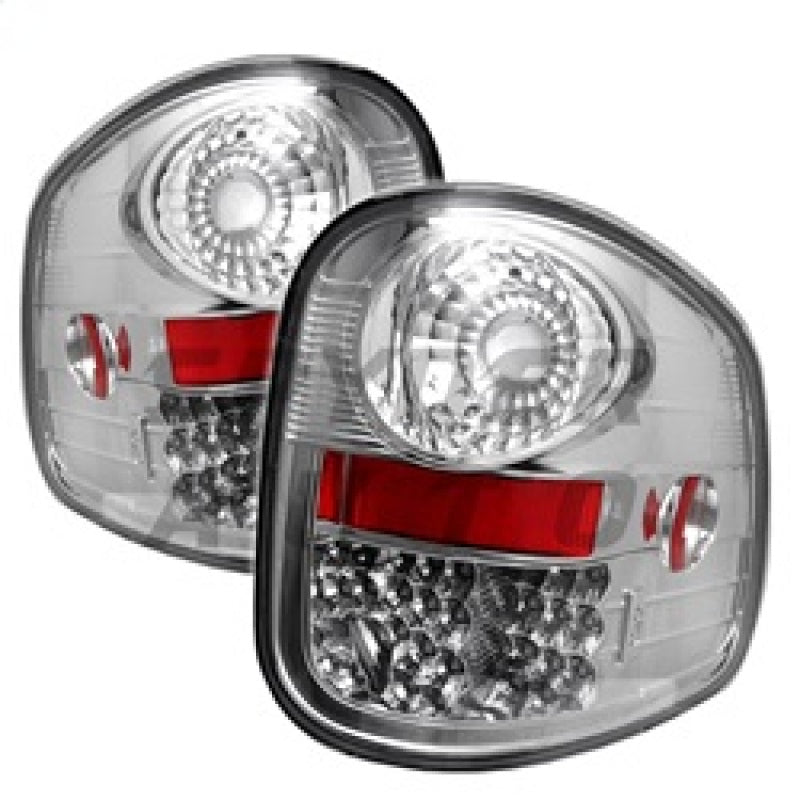 Spyder 5003416 fits Ford 97-03 F150 Flareside LED Tail Lights Chrome ALT-YD-FF1