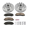 Power Stop K6550 2012 fits Ford F-350 Super Duty Front Z23 Evolution Brake Kit