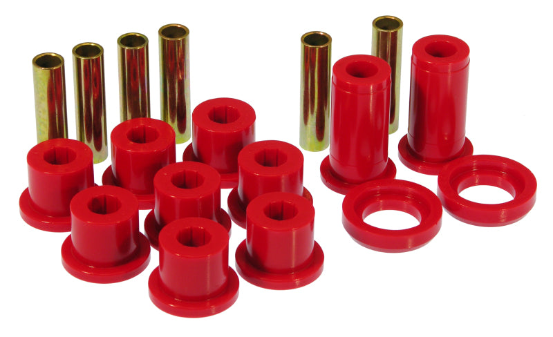 Prothane 7-1016 fits GM S-Series 2/4wd Rear Spring & Shackle Bushings - Red