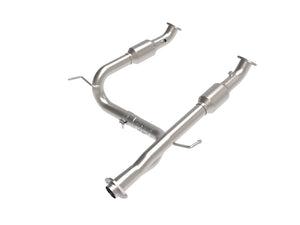 AFE 48-46006-RC fits Toyota Tacoma 05-15 V6-4.0L Twisted Steel Y-Pipe w/ Cat