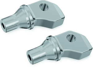 Kuryakyn 8835 Kuryakyn Tapered Peg Adapters Scout & Octane Chrome