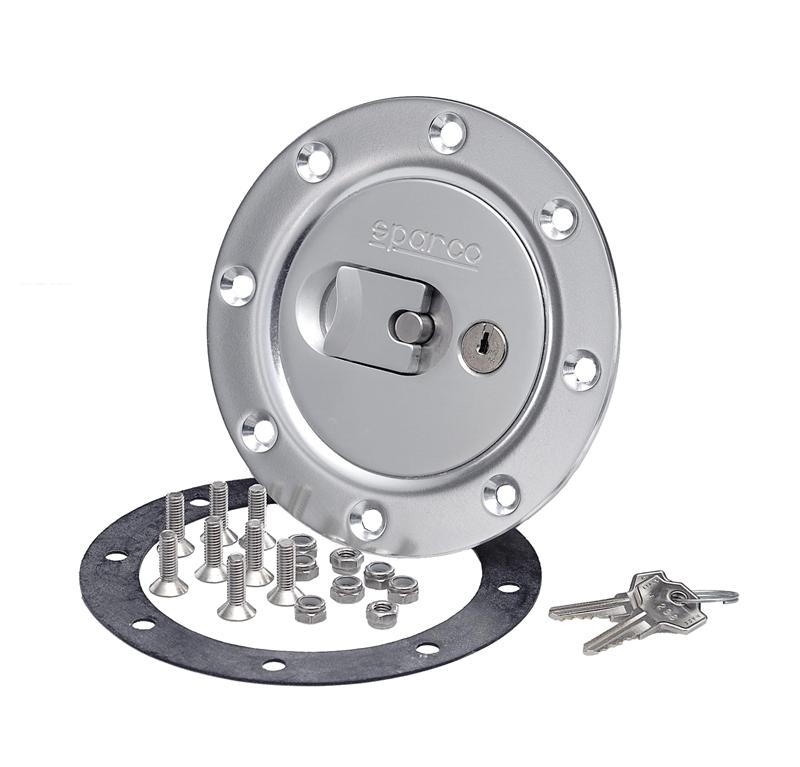 SPARCO 27004OA Sparco Fuel Cap Locking Brushed Alum