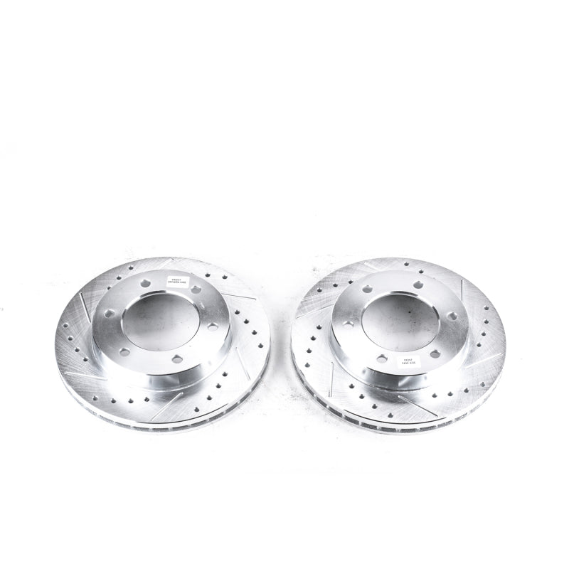 PowerStop fits Honda Passport Front Evolution Drilled & Slotted Rotors - Pair