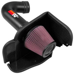 K&N Engineering 69-4533TTK K&N 14-15 fits Chevy Camaro Z28 7.0L Typhoon Performance Intake