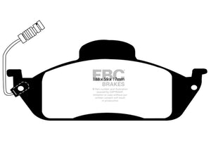 EBC UD760 98 fits Mercedes-Benz M-Class (ML) ML320 3.2 Ultimax2 Front Brake Pads