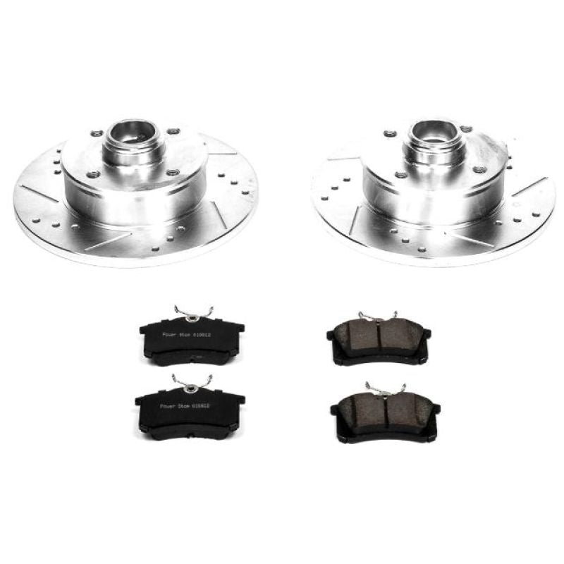 PowerStop K369 fits Volkswagen 99-02 Cabrio Rear Z23 Evolution Sport Brake Kit