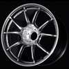 Advan RZIII 18x9.5 / +45 Offset / 5x114.3 BC / 73mm Bore / Hyper Platinum Black & Diamond Cut