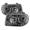 9027758 Xtune fits Chrysler 05-10 300C ( Not 300 ) Halo Projector Headlights S