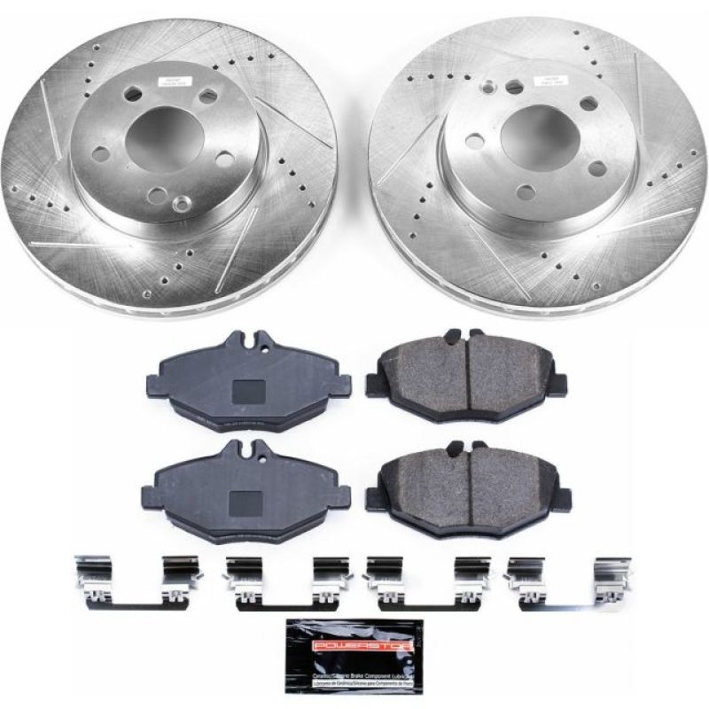PowerStop K5326 2006 fits Mercedes-Benz E320 Front Z23 Evolution Sport Brake Kit