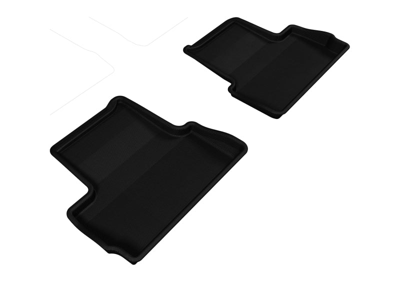 3D MAXpider L1BC01821509 2017 fits Buick 12-20 Verano Kagu 2nd Row Floormats - Black