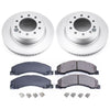 Power Stop CRK5567 11-18 fits Ram 5500 Front Z17 Coated Brake Kit