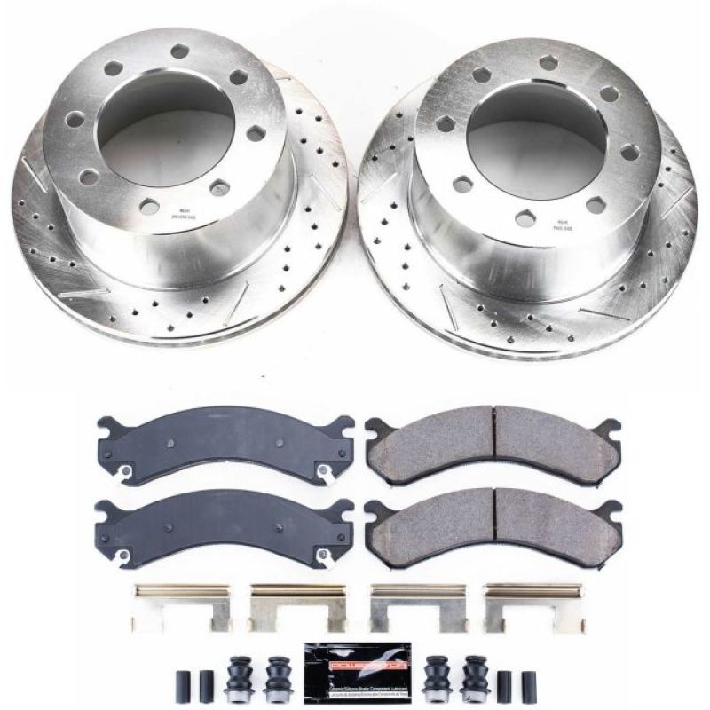 PowerStop fits Chevrolet 01-06 Silverado 3500 Rear Z23 Evolution Sport Brake Kit