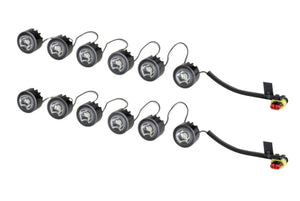Hella LA010458731 LEDayFLex Daytime Running Lights (6 Lamp Kit)