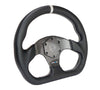 NRG RST-024CF RST-024CF/SL Carbon Fiber Flat Bottom Steering Wheel Silver CF