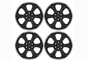 Ford Racing fits 2024 F-150 22in Wheel Kit - Black w/Machined Face