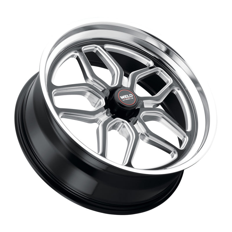 Weld  S10720573625 S107 22X10.5 Laguna 5X127 ET13 BS6.25 Gloss Black MIL Dia 78.