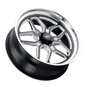Weld  S10722073675 S107 22X12 Laguna 5X127 ET06 BS6.75 Gloss Black MIL Dia 78.1