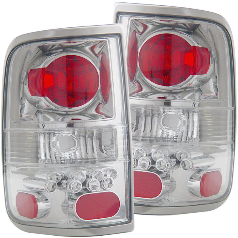 ANZO 211138 2008 fits Ford 04-20 F-150 Taillights Chrome