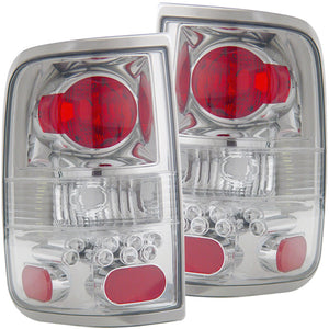 ANZO 211138 2004-2008 fits Ford F-150 Taillights Chrome