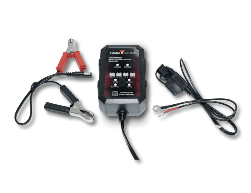 Yuasa Battery YUA900MACH Yuasa 900m Amp Charger & Maintainer - 6V/12V