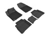 3D MAXpider L1NS08801509 2014-2018 fits Kia Forte Kagu 1st Row Floormat - Black