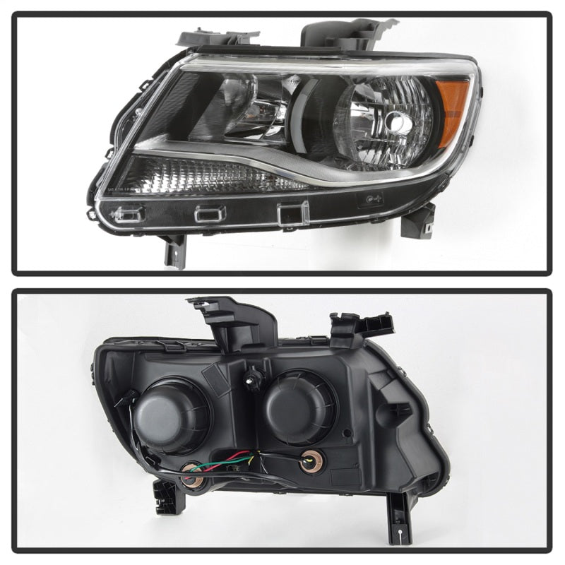 xTune 9040535 15-17 fits Chevy Colorado (Halogen Models Only) Driver Side Headl