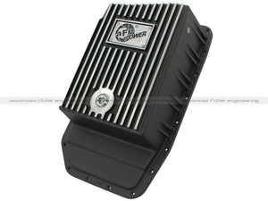 AFE 46-70172 Transmission Pan Black Machined 09-14 fits Ford 6R80 F-150 Trucks
