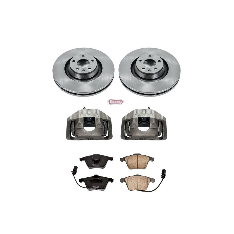 Power Stop KCOE5277 05-11 fits Audi A6 Quattro Front Autospecialty Kit w/Cals