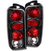 ANZO 211103 1901 fits Jeep 97-20 Cherokee Taillights Black